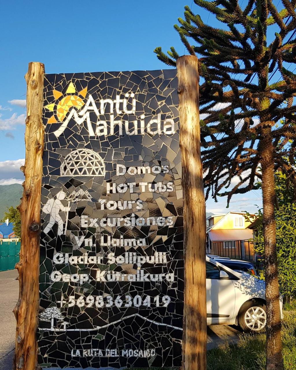 Antu Mahuida Domos Y Habitaciones Melipeuco Buitenkant foto