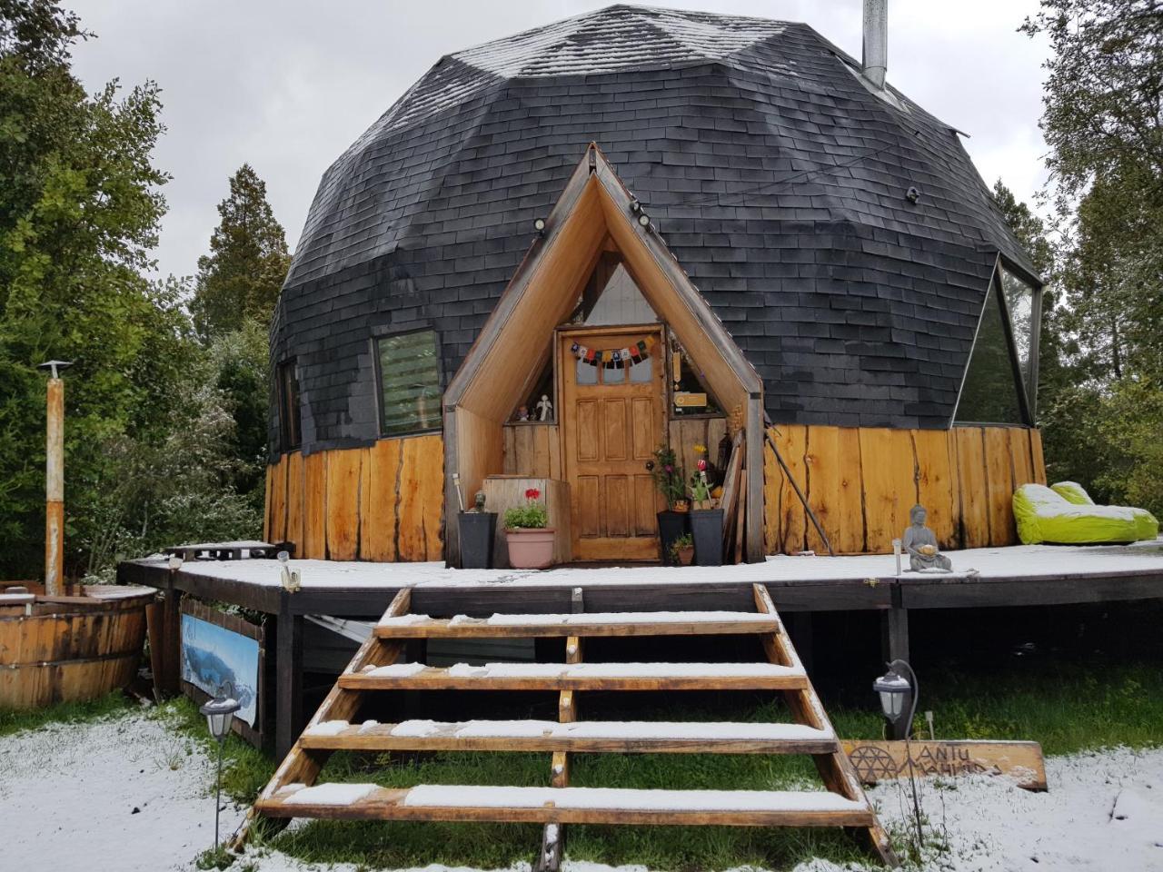 Antu Mahuida Domos Y Habitaciones Melipeuco Buitenkant foto