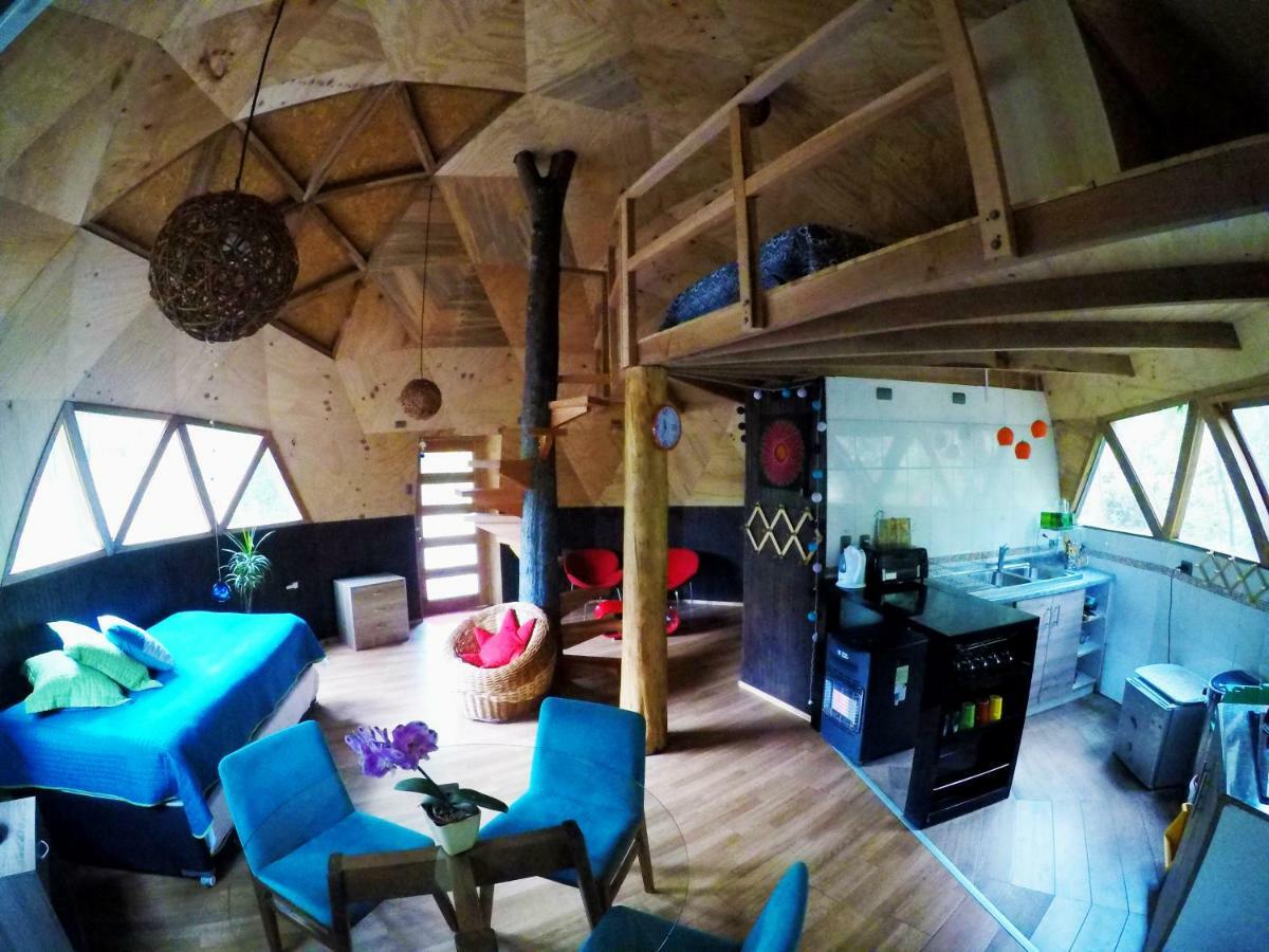 Antu Mahuida Domos Y Habitaciones Melipeuco Buitenkant foto